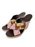 Tory Burch Aztec Or Tribal Print Multi Color Sandals Size 9 - photo 14