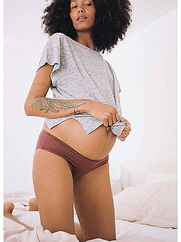 Hatch Everyday Linen Tee in Heather Grey (view 2)