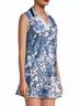 Johnny Was Blue Bee Active Basic Polo Tank Top in Moonlight Glass Size XL - photo 3