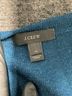 J.Crew 100% Merino Wool Blue J.Crew Wool Pullover Sweater Size XS - photo 5