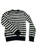 G-Star RAW Stripes Black White Pullover Sweater Size XS - photo 2