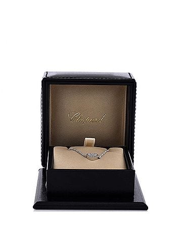 Chopard Miss Happy Diamond Heart Bracelet 18K White Gold with Diamonds (view 2)