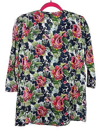 Magazine Long Sleeve Blouse (view 2)