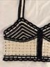 Jason Wu Graphic Black White Tank Top Size 6 - photo 4