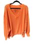American Eagle Outfitters Orange Pullover Sweater Size S - photo 1