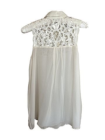 Blue Tassel Sleeveless Blouse (view 2)