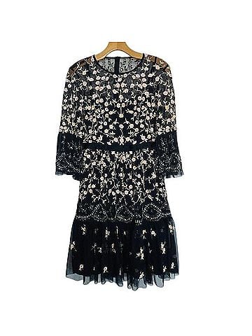 Needle & Thread Climbing Blossom Dress Cocktail Dress (view 2)