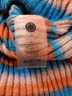 Simon Miller Color Block Ombre Stripes Blue Orange Ivory Casual Dress Size S - photo 4