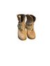 Circle G 100% Leather Solid Tan Boots Size 8 - photo 2