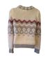 Sleeping On Snow Fair Isle Multi Color Cardigan Size S - photo 2