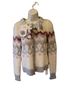 Sleeping On Snow Fair Isle Multi Color Cardigan Size S - photo 1