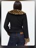 Cider Leopard Print Black Jacket Size S - photo 8