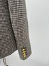 J.Crew 100% Wool 95% Polyester 5% Elastane Houndstooth Brown Gray Blazer Size 4 (tall) - photo 4