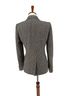 J.Crew 100% Wool 95% Polyester 5% Elastane Houndstooth Brown Gray Blazer Size 4 (tall) - photo 2