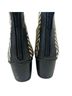 Michael Antonio Chevron-herringbone Black White Ankle Boots Size 8 1/2 - photo 2