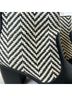 Michael Antonio Chevron-herringbone Black White Ankle Boots Size 8 1/2 - photo 4