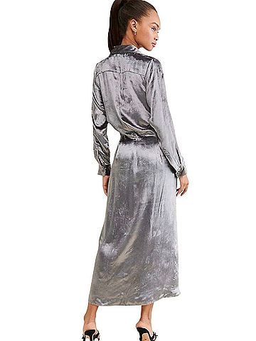 Anthropologie Samant Chauhan Velvet Casual Dress (view 2)