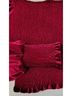 Gianni Bini Red Long Sleeve Top Size XS - photo 4
