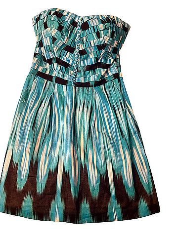 Bebe Strapless Fit and Flare mini dress Casual Dress (view 1)