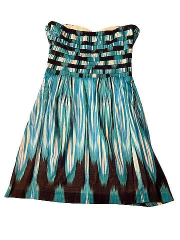 Bebe Strapless Fit and Flare mini dress Casual Dress (view 2)