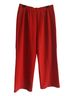 St. John Red Casual Pants Size 12 - photo 1