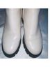 Coach 100% Leather White Ankle Boots Size 7 1/2 - photo 6
