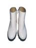 Coach 100% Leather White Ankle Boots Size 7 1/2 - photo 2