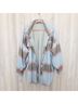 Free People Stripes Green Orange Jacket Size L - photo 4