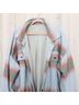 Free People Stripes Green Orange Jacket Size L - photo 5