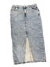 ASOS Blue Denim Skirt Size 14 - photo 1