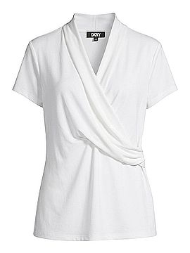 DKNY Short Sleeve Blouse (view 1)
