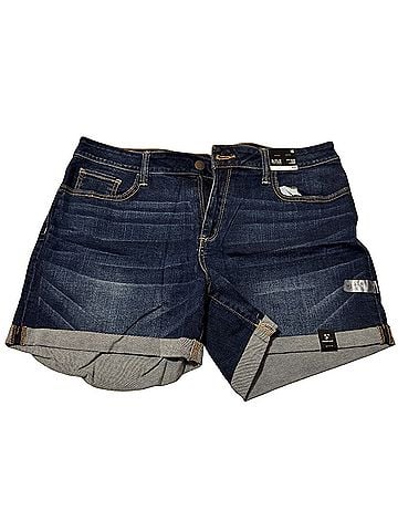 a.n.a. A New Approach Denim Shorts (view 1)