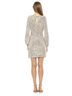 Alexia Admor Silver Tan Cocktail Dress Size S - photo 2