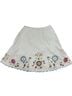 Sunny Leigh Floral White Casual Skirt Size 12 - photo 2