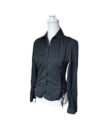 Express Long Sleeve Button-Down Shirt (view 1)