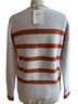 Kinross Stripes Ivory Cashmere Pullover Sweater Size XS - photo 2