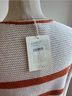 Kinross Stripes Ivory Cashmere Pullover Sweater Size XS - photo 7