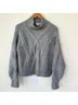 Elizabeth and James Solid Gray Pullover Sweater Size M - photo 4