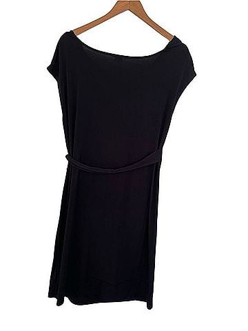 Theory Cowl Neck Waist Tie Midi Dress Cocktail Dress (view 2)