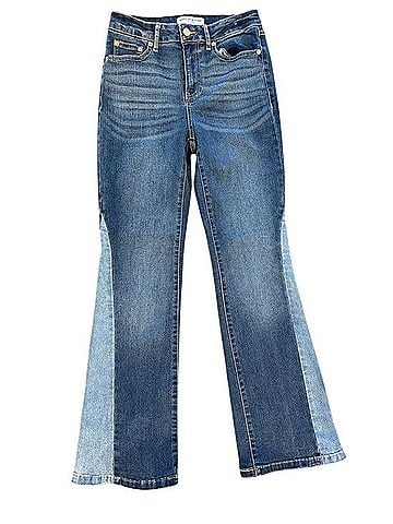 Marc New York Two-Tone Flare Denim Jeans Jeans (view 1)