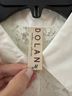 Dolan Leopard Print White Button-Down Shirt Size M - photo 3