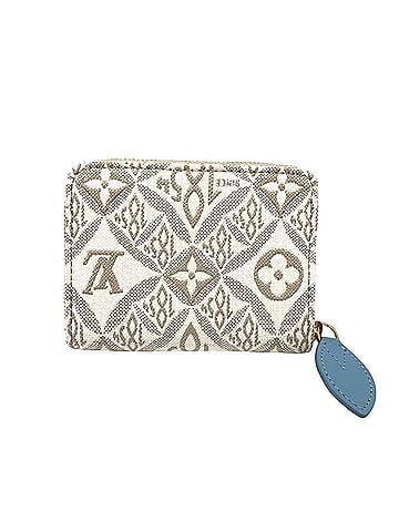 Louis Vuitton Louis Vuitton Zippy Coin Purse Monogram Jacquard Compact Wallet White M69997 LOUIS VUITTON (view 2)
