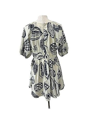 White Reeves Casual Dress (view 2)
