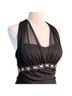 Cache 100% Polyester Black Cocktail Dress Size 12 - photo 4