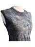 Marika Floral Gray Sleeveless Top Size M - photo 4