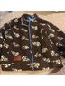 Cider Fleece Floral Zip Through Oversized Jacket Jacket - photo 12