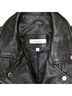 Calvin Klein 100% Leather Leather Jacket Size M - photo 2