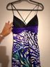 Cache 98% Polyester 2% Spandex 100% Silk 100% Polyester Animal Print Multi Color Cocktail Dress Size 6 - photo 5