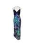 Cache 98% Polyester 2% Spandex 100% Silk 100% Polyester Animal Print Multi Color Cocktail Dress Size 6 - photo 1