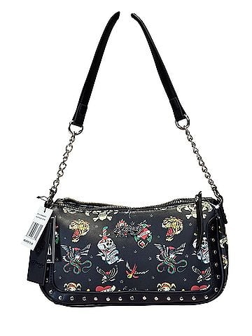 Ed Hardy Leather Crossbody Bag (view 1)